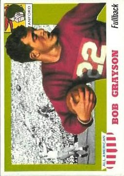 1955 Topps All American #5 Bobby Grayson RC