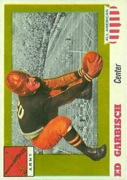 1955 Topps All American #44 Ed Garbisch RC