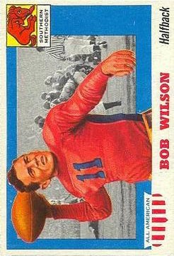 1955 Topps All American #71 Bobby Wilson