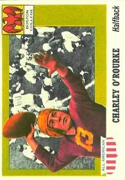 1955 Topps All American #90 Charlie O'Rourke RC