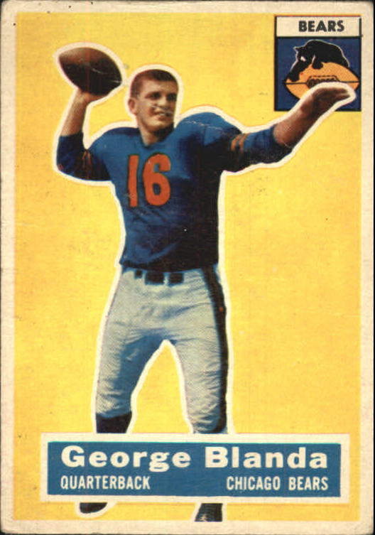 1956 Topps #11 George Blanda - VG-EX - AU Sports Memorabilia Inc.