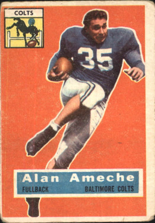 1956 Topps #12 Alan Ameche
