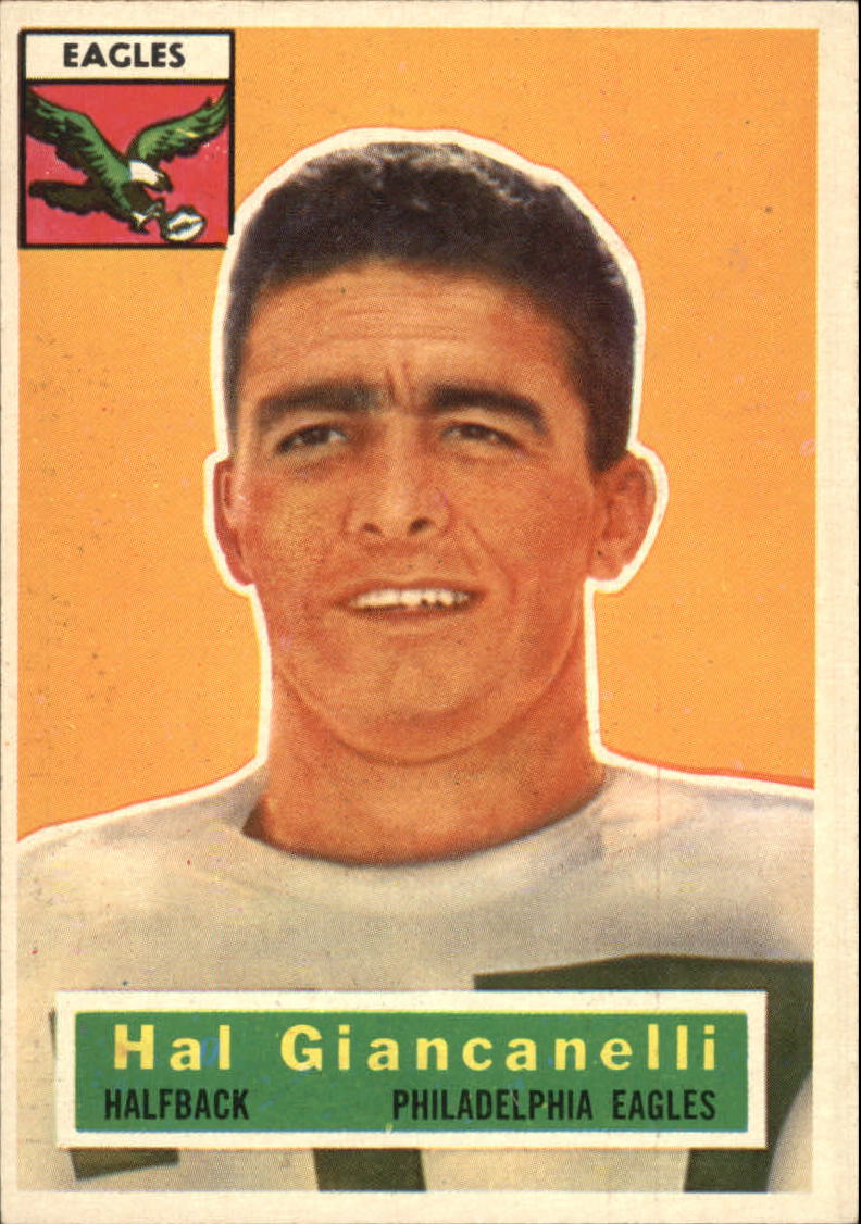 1956 Topps #10 Tom Bienemann Chicago Cardinals Football Card Nm