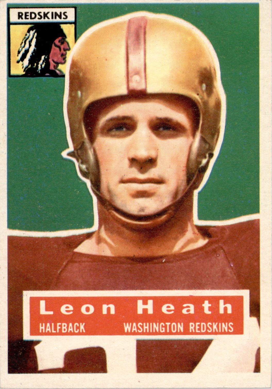 1956 Topps #25 Leon Heath SP