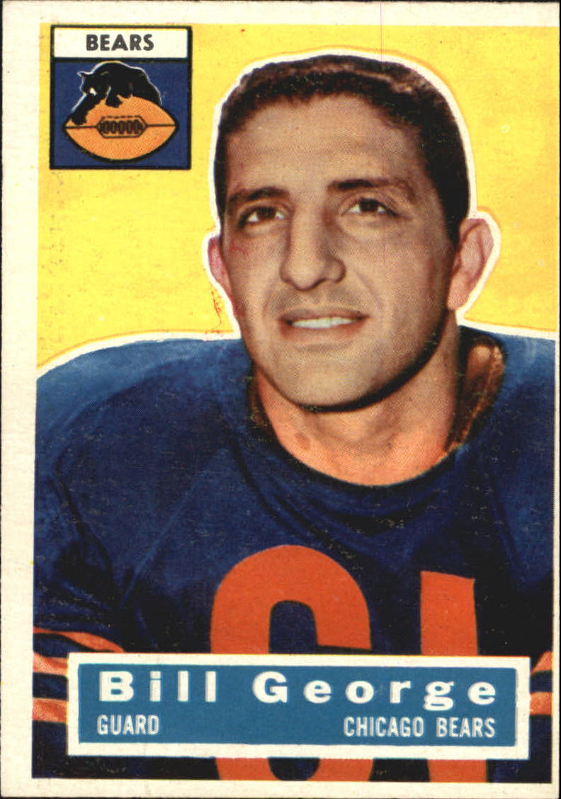 1956 Topps #47 Bill George RC