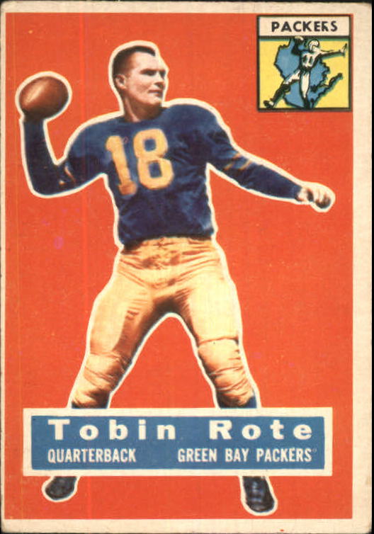 1956 Topps #55 Tobin Rote