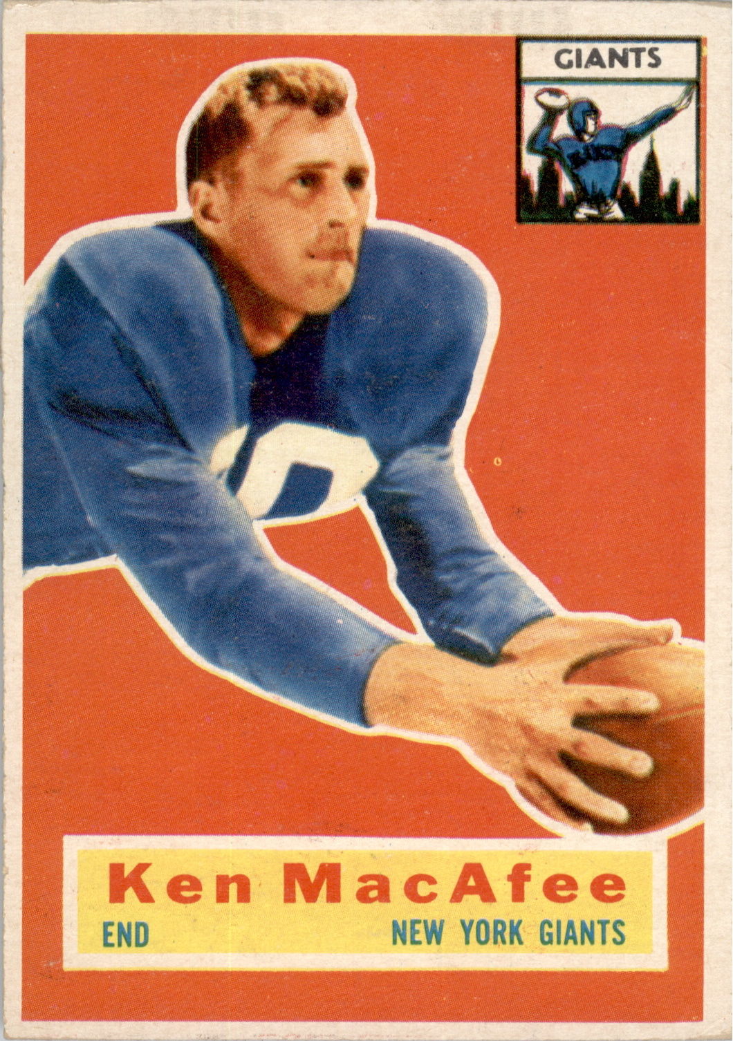 1956 Topps #65 Ken MacAfee E