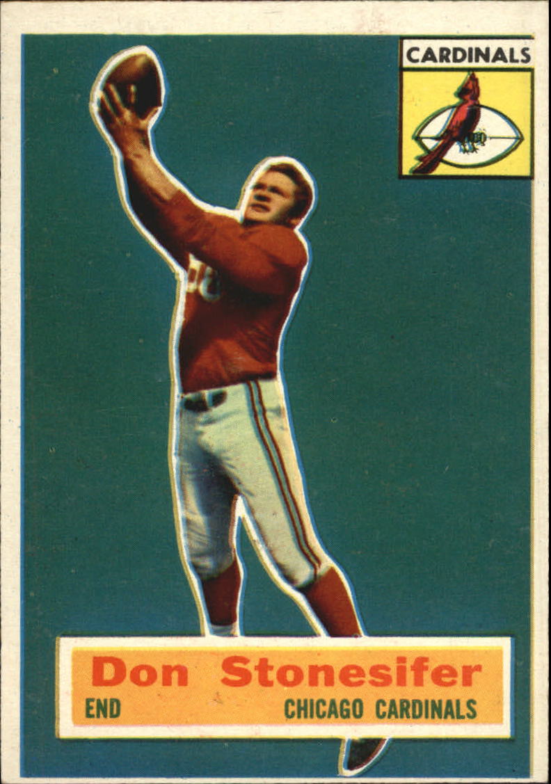 1953 Bowman #86 Don Stonesifer Chicago Cardinals Vintage Football Card Nm