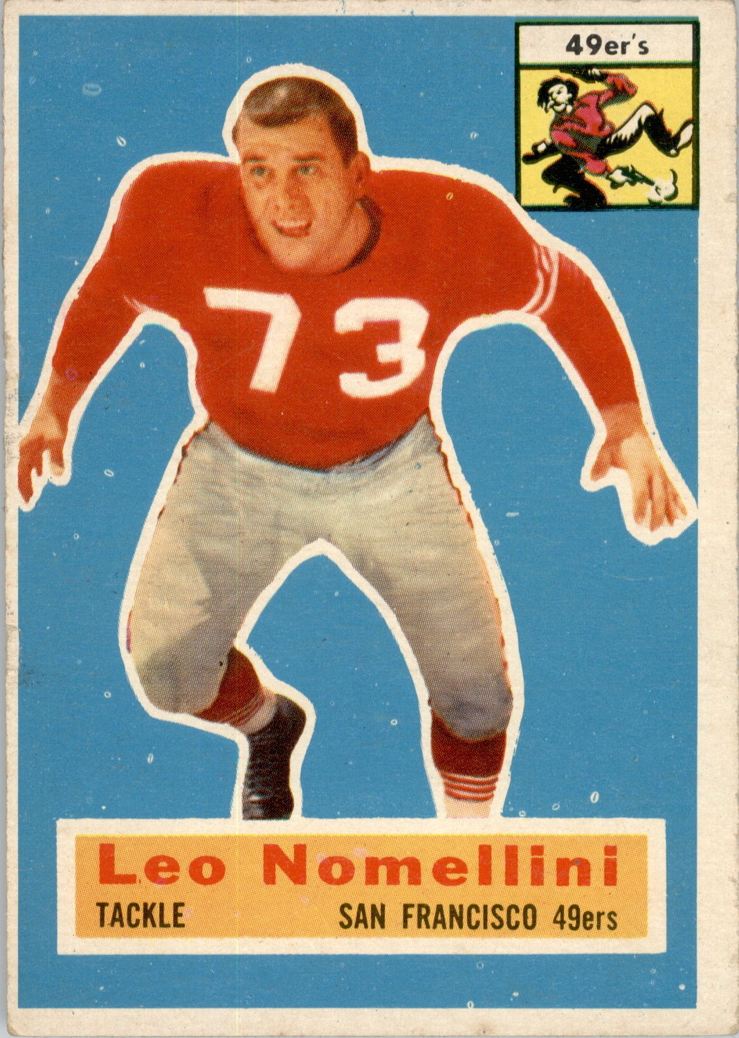 1956 Topps #74 Leo Nomellini