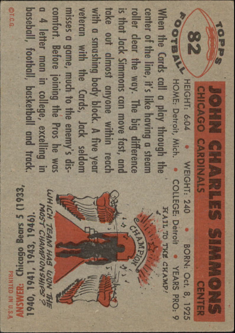 B4385- 1956 Topps Fußball Karten Ca. Grad -du Pick- 15 + Gratis US Schiff - Bild 39 von 67