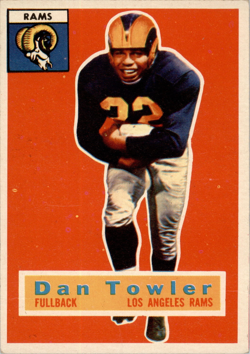 1956 Topps #90 Dan Towler