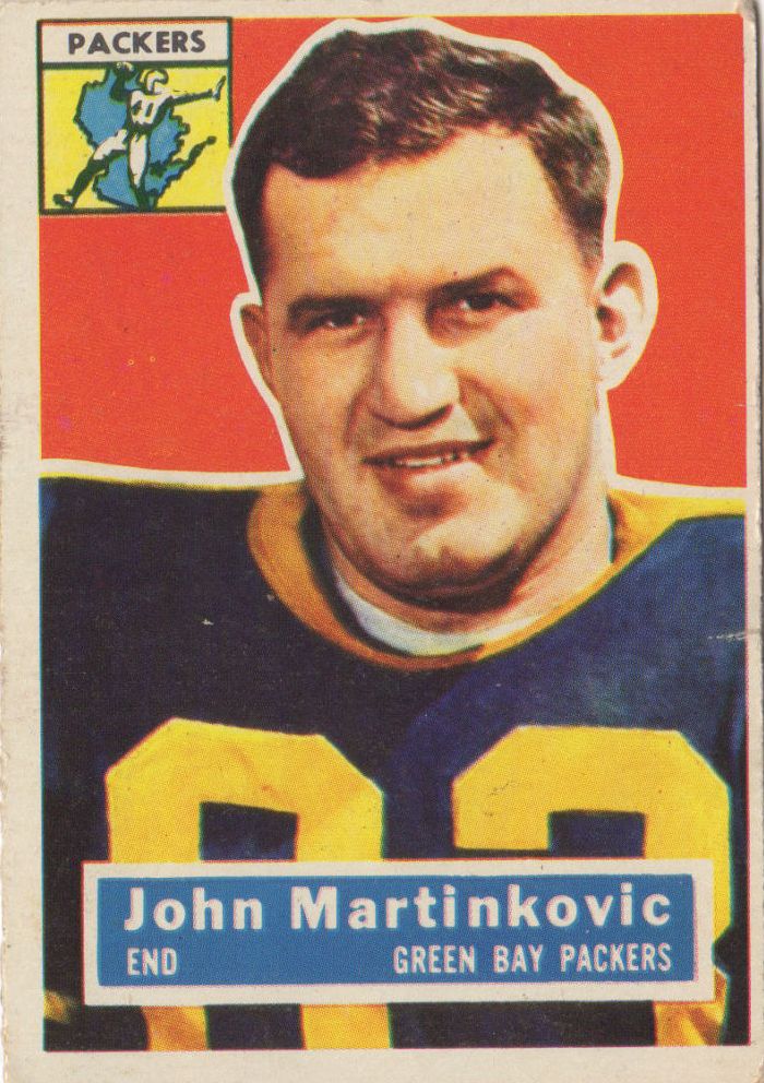 1956 Topps #91 John Martinkovic