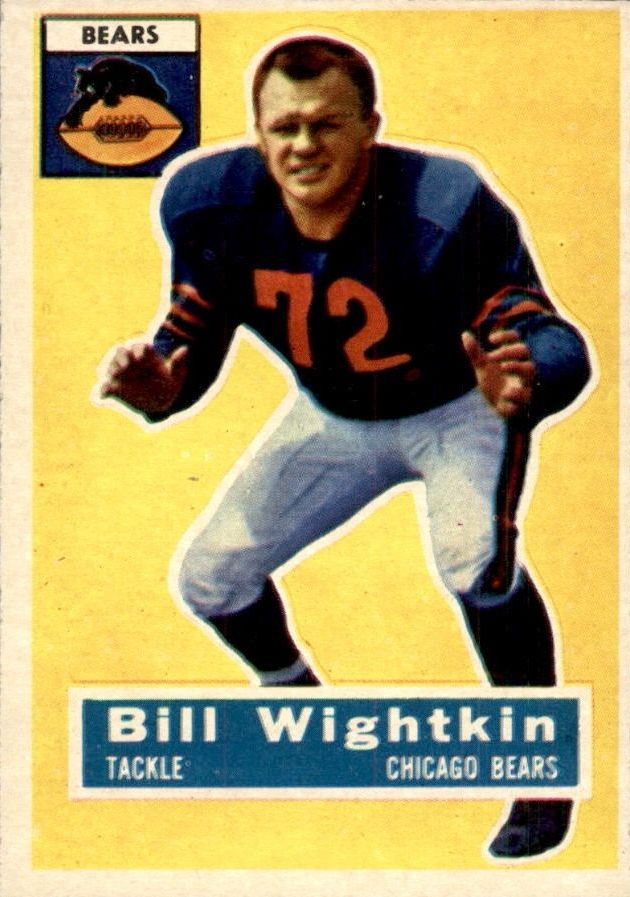 1956 Topps #107 Bill Wightkin