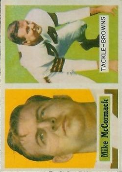 1957 Topps #3 Mike McCormack