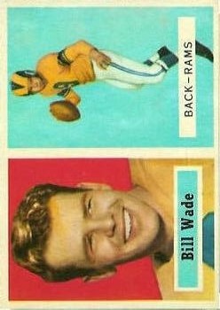 1957 Topps #34 Bill Wade
