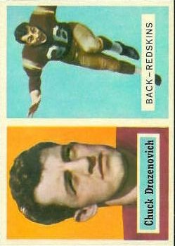 1957 Topps #60 Chuck Drazenovich