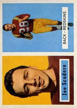 1957 Topps #98 Joe Scudero DP