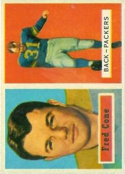 1957 Topps #107 Fred Cone DP