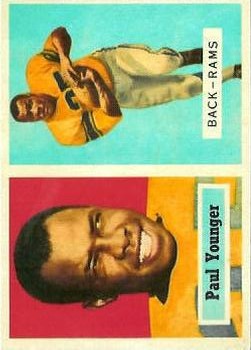 1957 Topps #152 Tank Younger