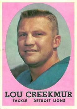 1958 Topps #81 Lou Creekmur