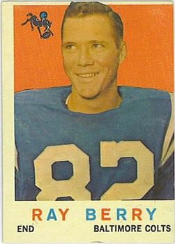 1959 Topps #55 Raymond Berry