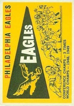 1959 Topps #83 Eagles Pennant