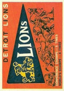 1959 Topps #139 Lions Pennant