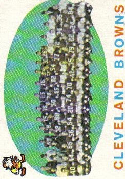 1959 Topps #161 Cleveland Browns CL