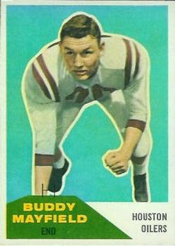 1960 Fleer #52 Buddy Mayfield RC