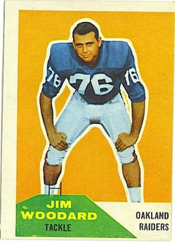1960 Fleer #84 Jim Woodard RC