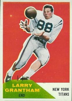 1960 Fleer #98 Larry Grantham RC