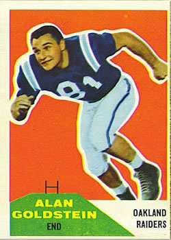 1960 Fleer #108 Alan Goldstein RC