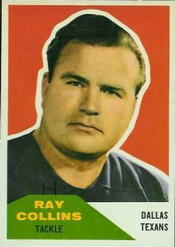 1960 Fleer #129 Ray Collins