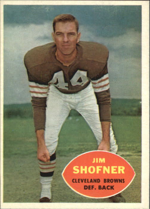1960 Topps #29 Jim Shofner RC