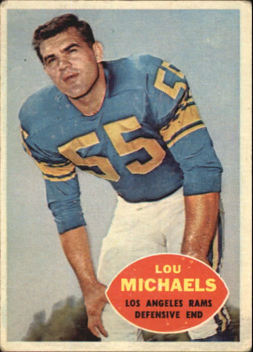 1960 Topps #69 Lou Michaels RC
