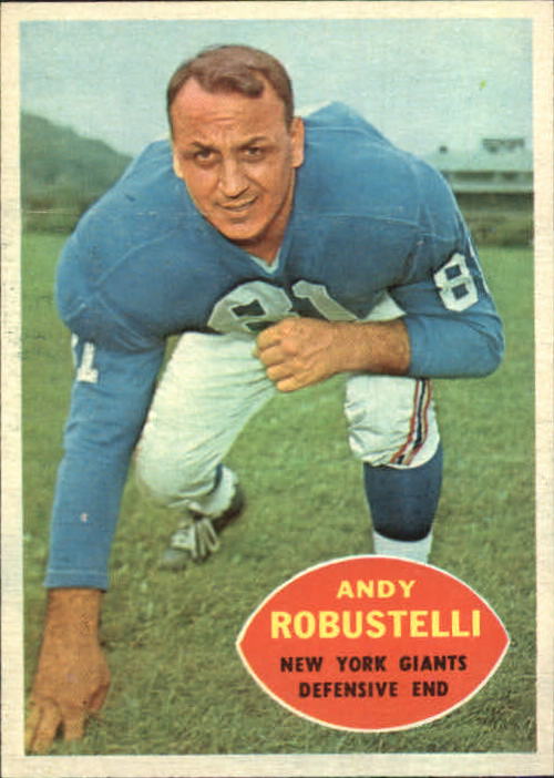 1960 Topps #81 Andy Robustelli
