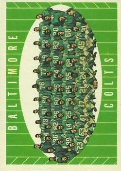 1961 Topps #9 Baltimore Colts