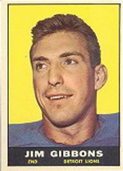 1961 Topps #33 Jim Gibbons