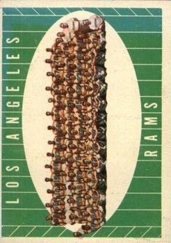 1961 Topps #56 Los Angeles Rams
