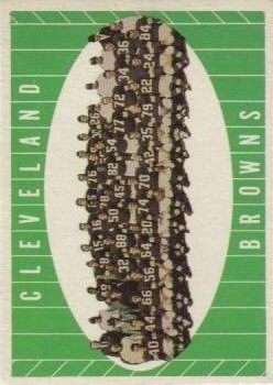 1961 Topps #76 Cleveland Browns