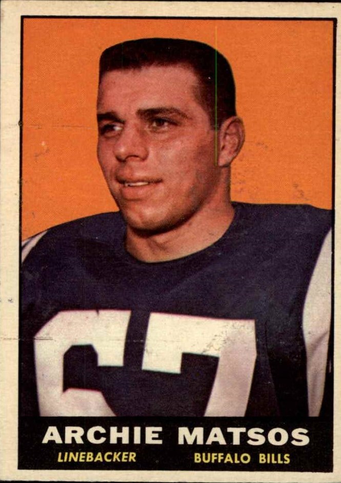 1961 Topps #158 Archie Matsos RC
