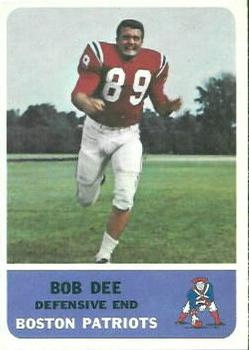 1962 Fleer #8 Bob Dee