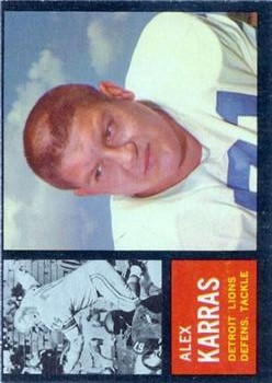 1962 Topps #58 Alex Karras
