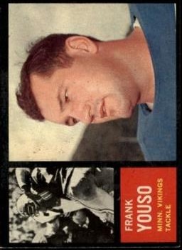 1962 Topps #96 Frank Youso SP