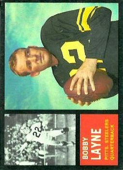 1962 Topps #127 Bobby Layne UER/(Bears until 1958,/should be Lions)