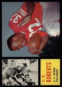 1962 Topps #154 C.R. Roberts SP RC