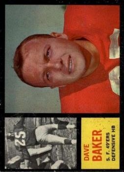 1962 Topps #162 Dave Baker
