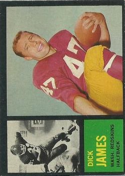 1962 Topps #165 Dick James