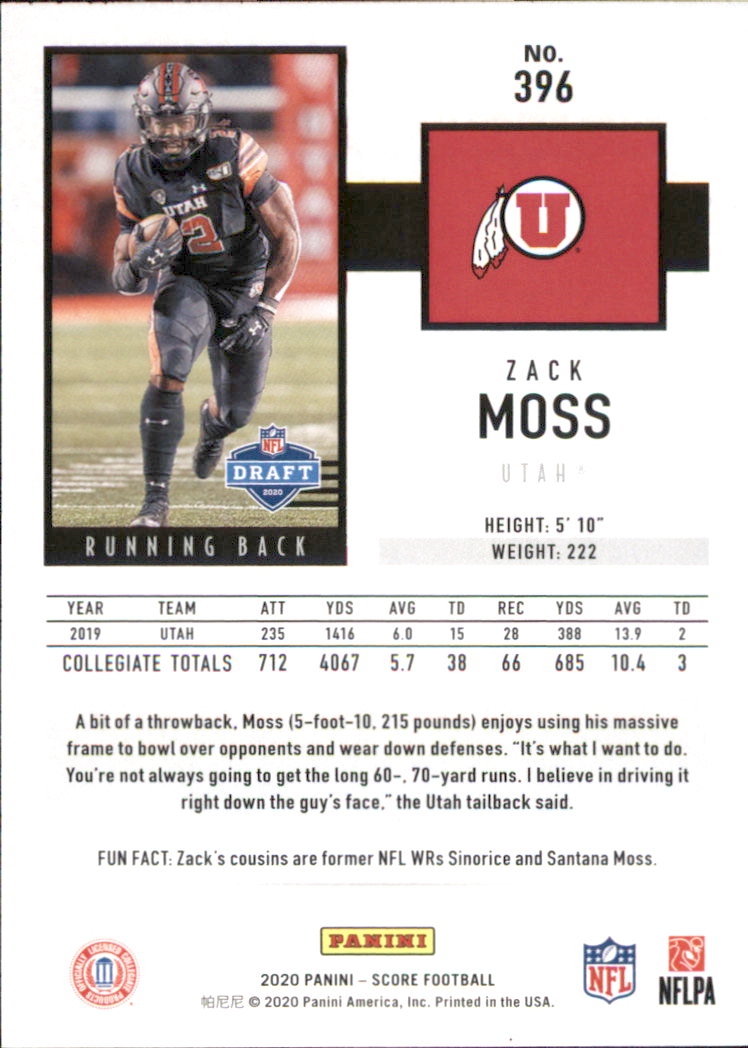 A8213- 2020 Score Football Cards 266-440 +Rookies -You Pick- 15+ FREE US SHIP - Picture 211 of 283