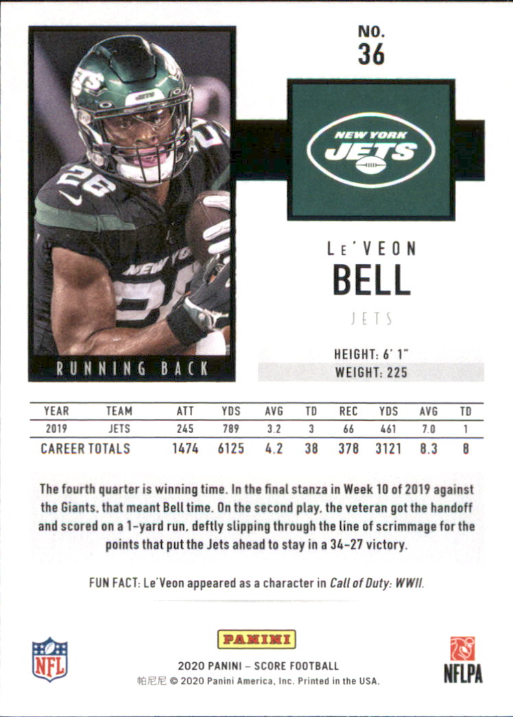 2020 Score Football Card Pick (Base) 1-250